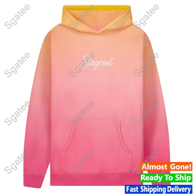 Official Stay Cool Clothing Store Staycool Sunset Sweater Citrus/Pink Staycool Nyc