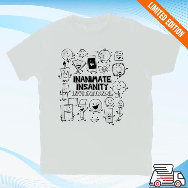 Inanimate Insanity Inanimate Insanity "Black & White" New Tee | Official Inanimate Insanity Merch – Creator Ink