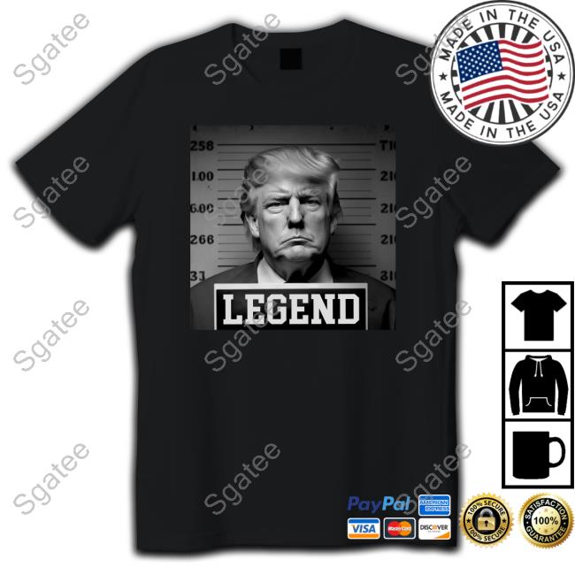 Charles Barkley - Donald Trump Mugshot Legend Retro Shirt Donald Trump Official Shop Merch