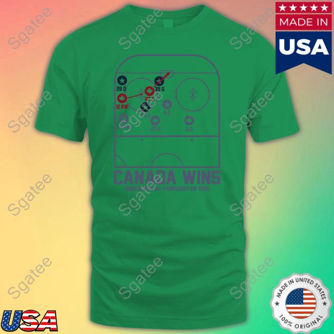 Official Roots Merch Canada Wins Hockey T Shirt