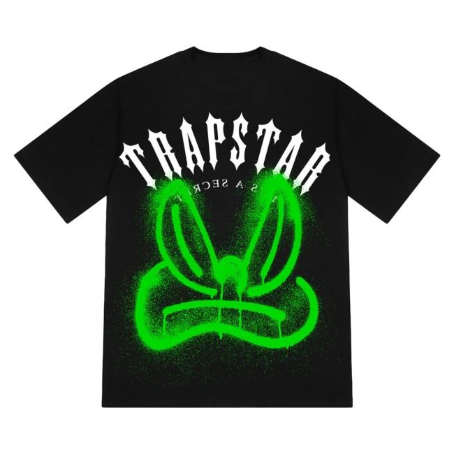 Official Complex Merch Store Trapstar x Slawn Tee - Black Tee