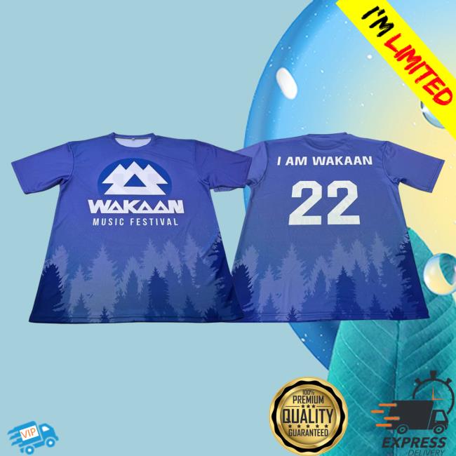Official Wakaan Merch Store Wakaan Music Festival 2022 Sublimated Shirt 2024
