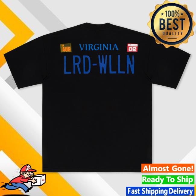 Official Clipse Star Trak X Lord Willin' Plate Tee Black Let God Sort Em Out
