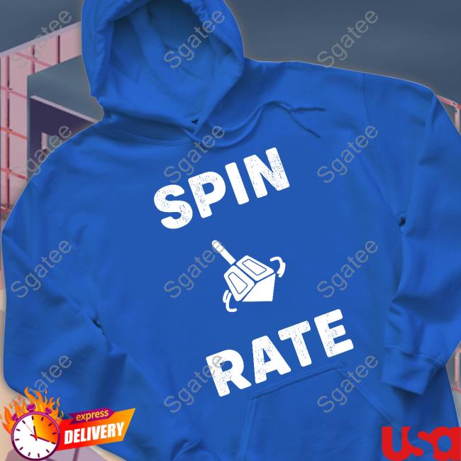 Official Spin Rate Israel Baseball T Shirt