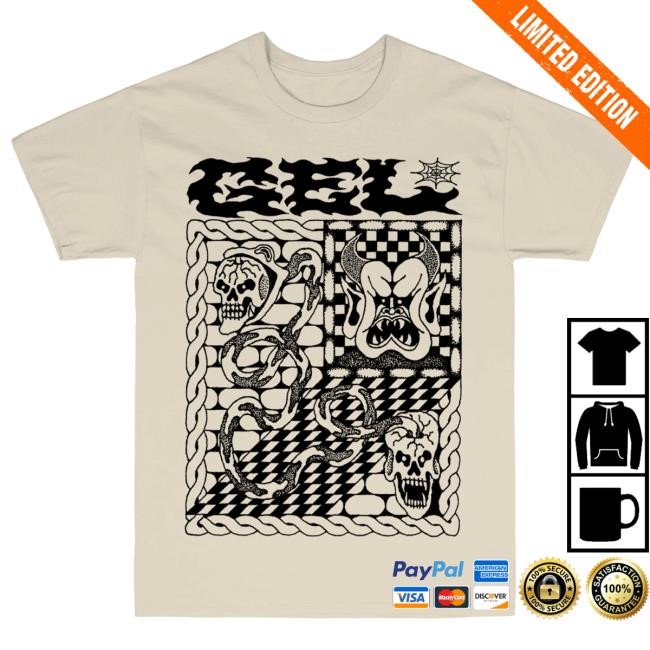 Official Gel Band Merch Store Persona White New Tee Official Gel Band Merch Store Persona White Shirt 2024