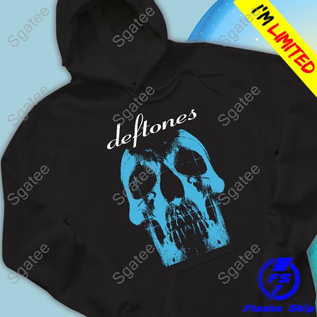 Official Deftones Split Skull Logo Tee
