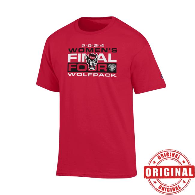 Red Short Sleeve Tee - Women's Basketball Ncaa Final 4