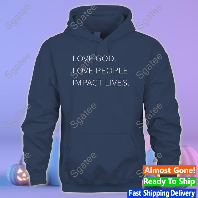 Official Love God Love People Impact T-Shirt