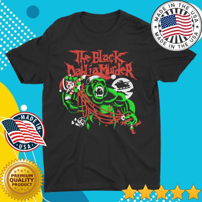 Official Night Shift Merch Indie Merch Store The Black Dahlia Murder - Yule' Em All Black Shirts NightShiftMerch IndieMerchStore