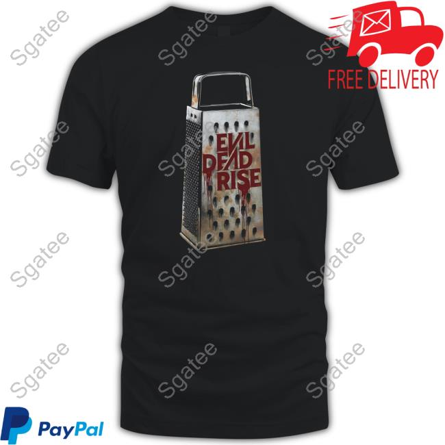Fright Rags Merch Evil Dead Rise Cheese Grater Tee Shirt