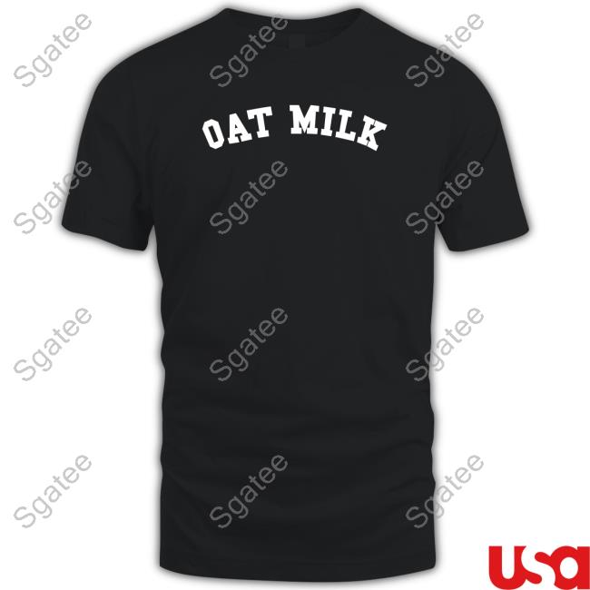 Kian Wearing Oat Milk Shirts