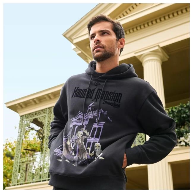 Official Disney The Hitchhiking Ghosts Pullover Hoodie for Adults – The Haunted Mansion – Disneyland