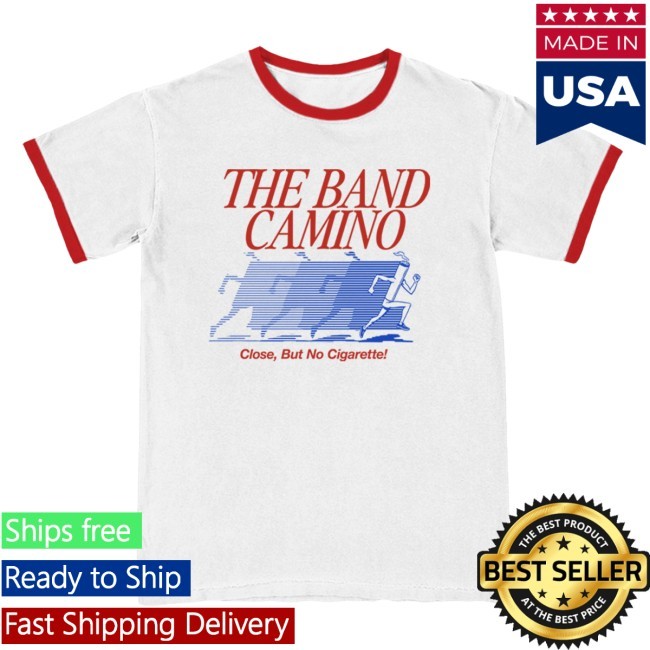 Official No Cigarette Ringer Tee - The Band Camino Merch