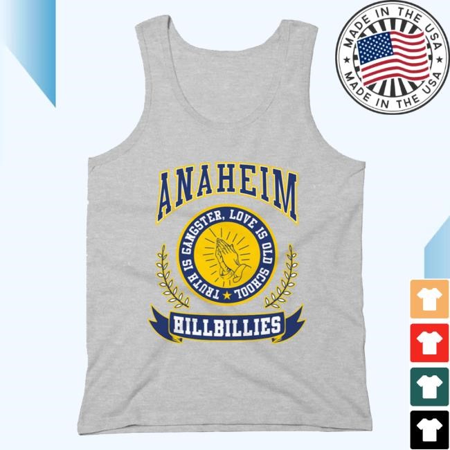 Apparel Gwen Stefani | Official Merch Store Anaheim Hillbillies Logo Tank Top Vintage Shirt - Gwen Stefani Clothing Shop Gwenstefani