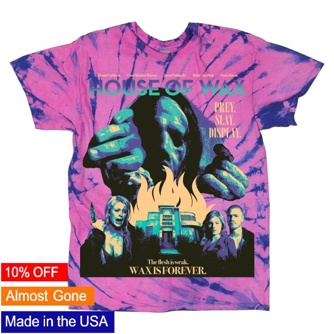 Official Studiohouse Designs Merch Store House Of Wax Tiedye T-Shirts Vincent (Pink) Studiohouse Designs Apparel Clothing Shop StudiohouseDesigns