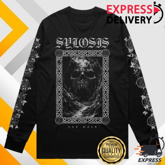 Official Sylosis The Path L/S T Shirt – Black