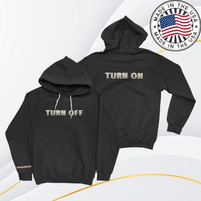 Official Warner Music Merch Store Paramore The News Turn Off Sweaters Warner Music Apparel Clothing Shop WarnerMusic