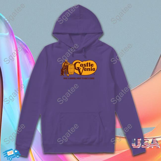 Scott Wampler Castlevania What A Horrible Night To Have A Curse Crewneck Sweatshirt