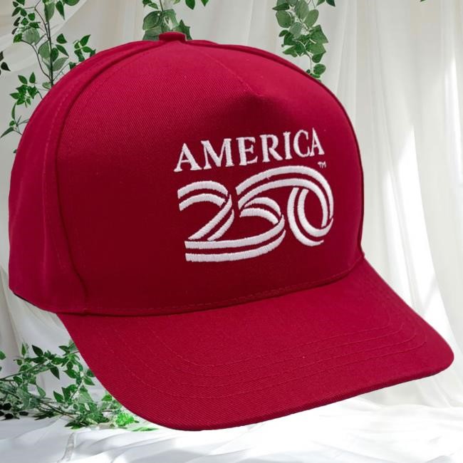 Premium America250 Official Mid Crown Hat Event Cap