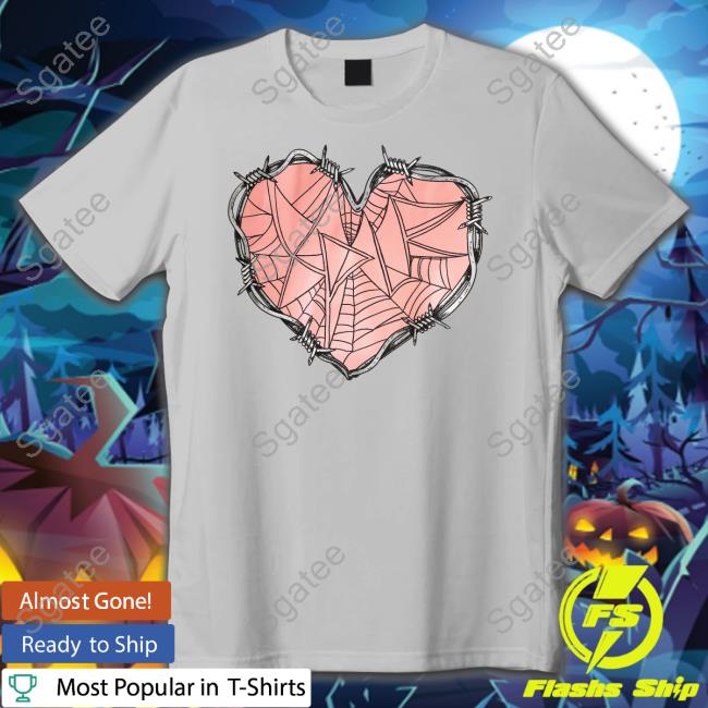 Official Sam And Colby Merch Web Heart T Shirt Shopxplr