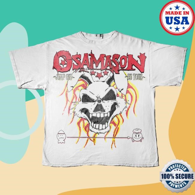 Official Osamason Merch Store Shop OsamaSon KYS Cat EU White Tour Hot Shirt