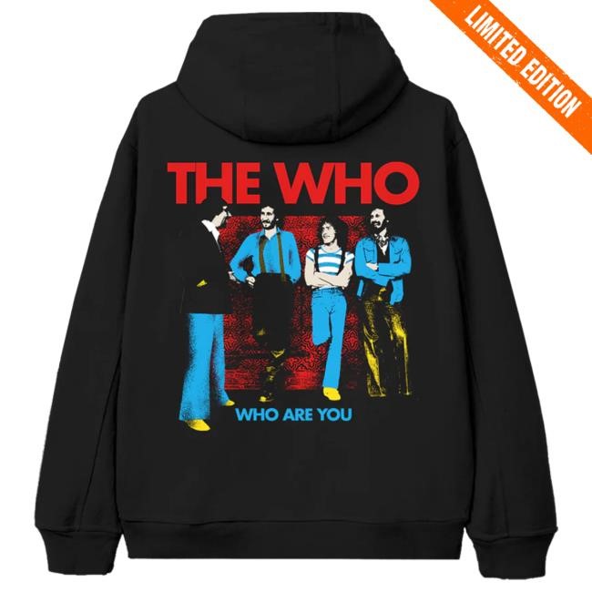 Official The Who Store Who Are You Zip Up Hood The Who Rock Band