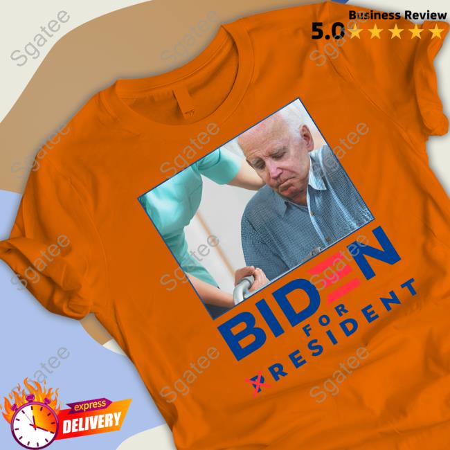 Shaneyyricch Merch Biden For Resident Crewneck Sweatshirt