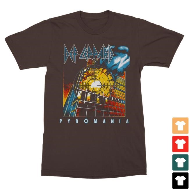 Official Def Leppard Merch Store Clothing Hershey, PA 2024 Tour Shirt 2024 DefLeppard