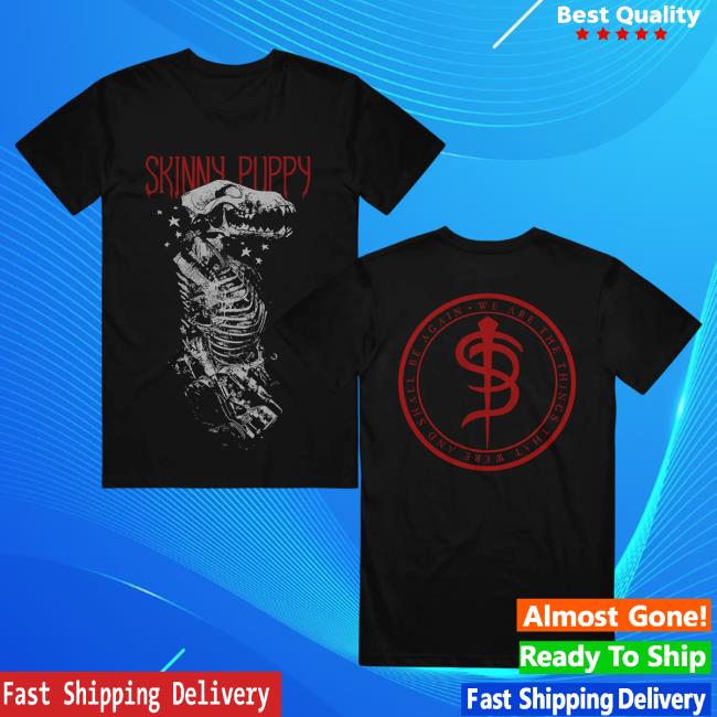 Official Skinny Puppy Merch Fan Contest Black Popover Shirt