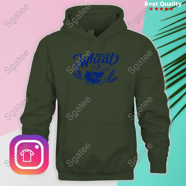 Wave The Wheat Crewneck Sweatshirt