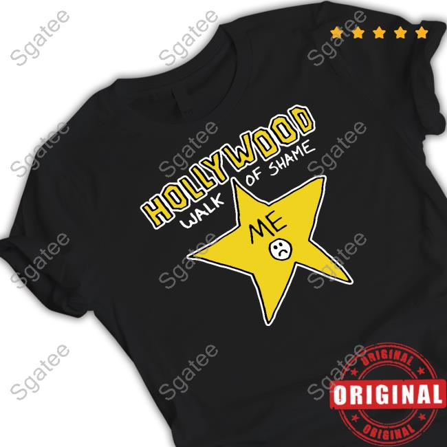 Hollywood Walk Of Shame T Shirt