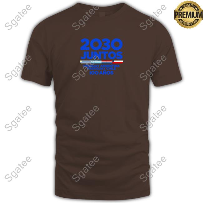 World Cup 2030 Juntos Uruguay Argentina Paraguay Chile Shirt MC Mundo Albiceleste