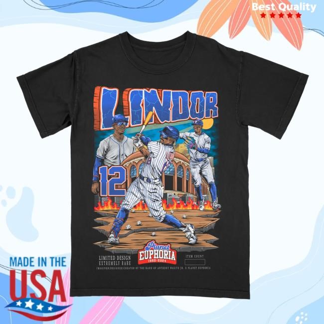 Planet Euphoria Merch Francisco Lindor T Shirt #/500 – Euphoria Shop