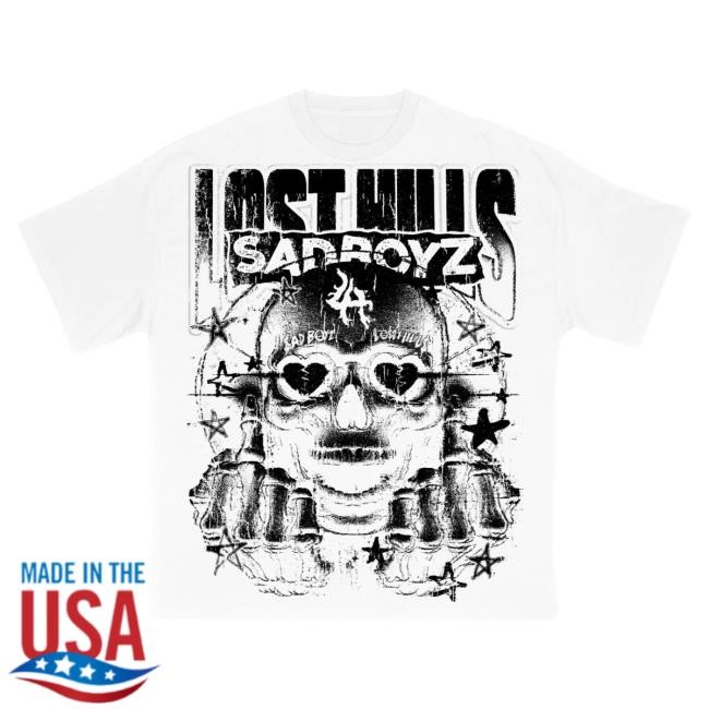 Official Sad Boyz Merch Store LHSBTEE007 - BLACK Shirt New