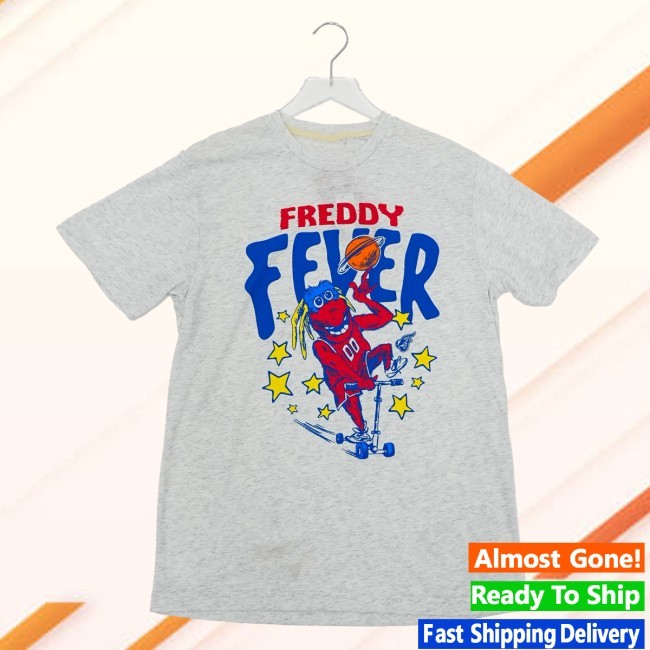 Officia Adult Indiana Fever Freddy Fever New Shirt Grey By Homage