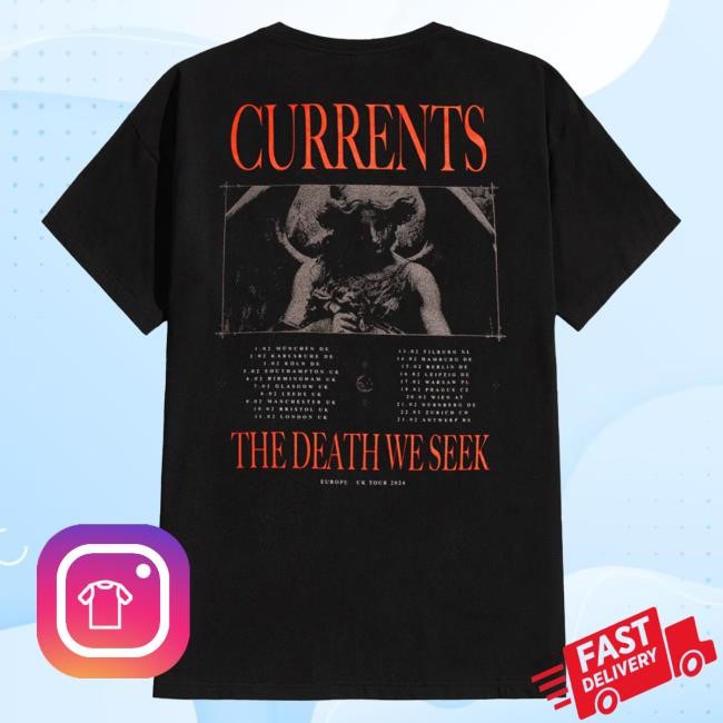 Currents Band Official Currents - Angel Tour 2024 - Attractive Shirt Currentsofficial