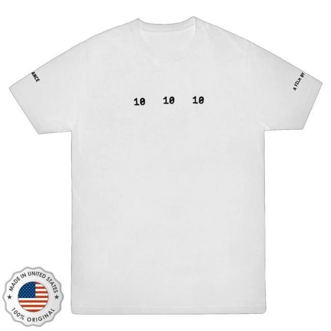 Official Beyonce Merch Store Beyonce 10'S Short Sleeve Tee White Beyonce Apparel Clothing Shop Beyoncé Giselle Knowles-Carter