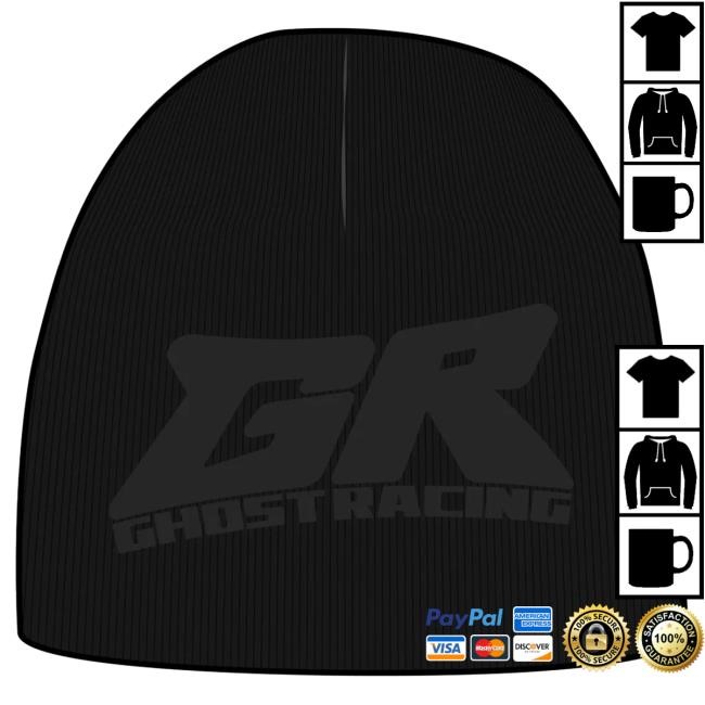 Gr Skull Cap Black Ghost Racing Stealth Icon Ghost Racing Gr Skull Cap Black Midnight Headwear