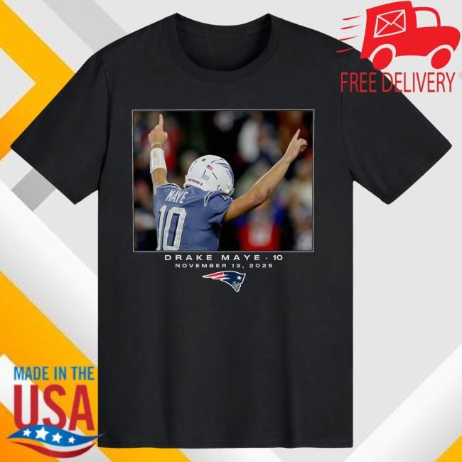 Drake Maye New England Patriots NFL Football NFL Big Tall Top