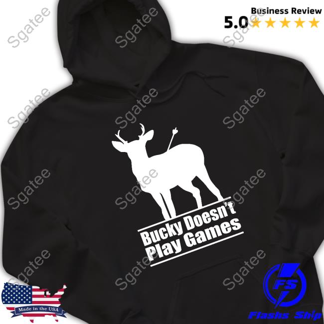 Official Kendall Gray Merch Bucky Doesn't Play Games Tee Shirt
