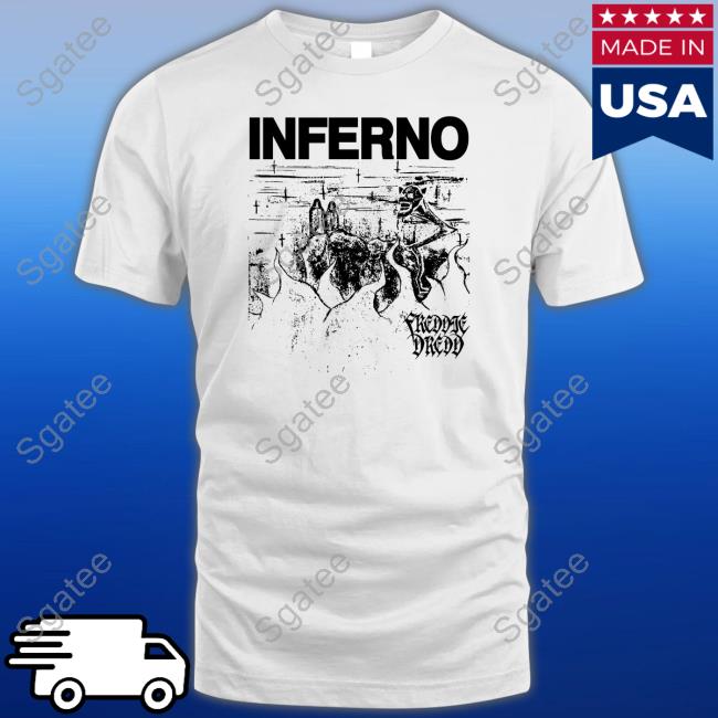 Freddie Dredd Inferno White Tee