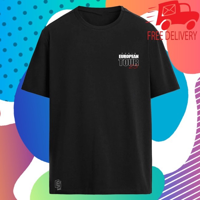 Official 'Paris European Tour 25' Champions League Victory Shirt