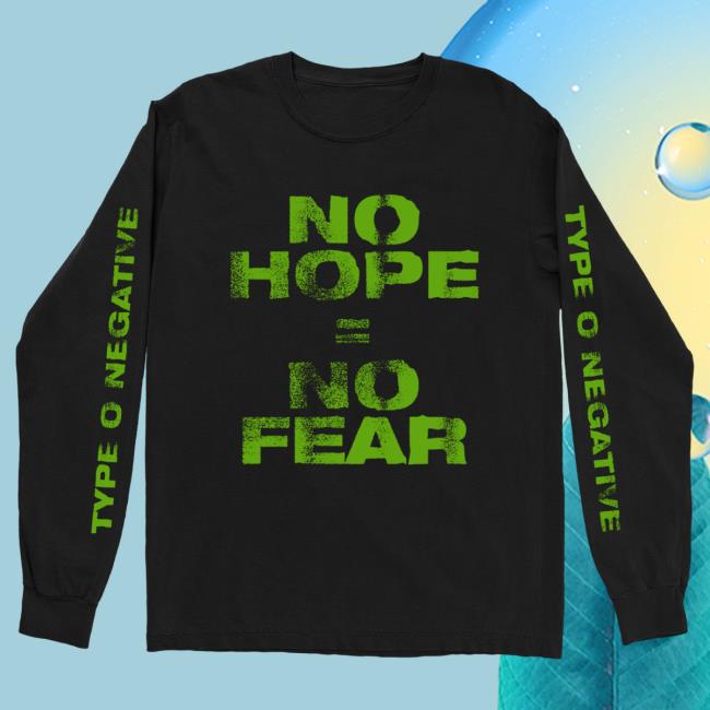 Official Type O Negative Merch No Hope L/S T Shirt