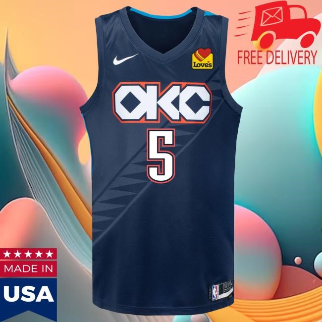 Luguentz Dort Oklahoma City Thunder 2025-26 NBA Basketball Youth City