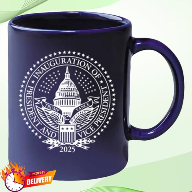 Official Donald Trump Merch Store Shop Donald Trump 2025 Inaugural Seal Mug – Black DonaldTrump