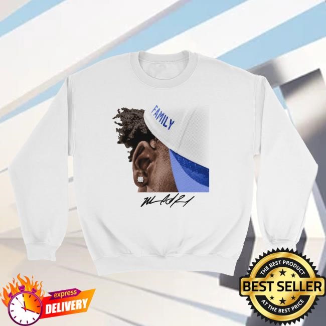 Official Nil Store Merch Shop Exclusive Release: Marcel Reed 'Family' White New Shirt