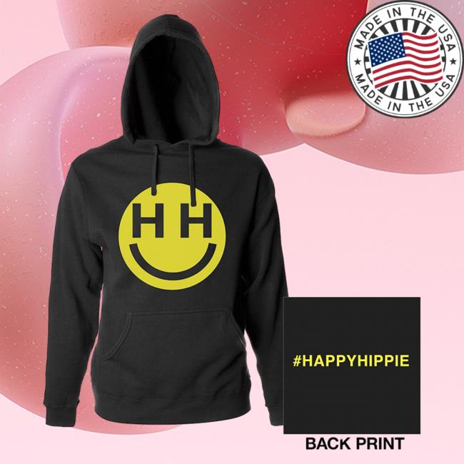 Official Merch Bar Miley Cyrus Merch Store The Happy Hippie Foundation Logo Shirt 2023 Black MerchBar MileyCyrus Apparel Clothing Shop