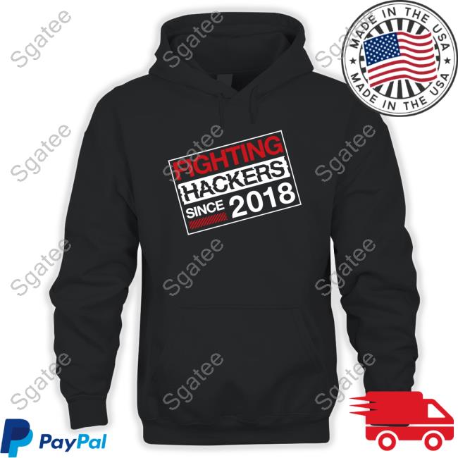 Official Vision Ish Fighting Hackers Since 2018 T-Shirt