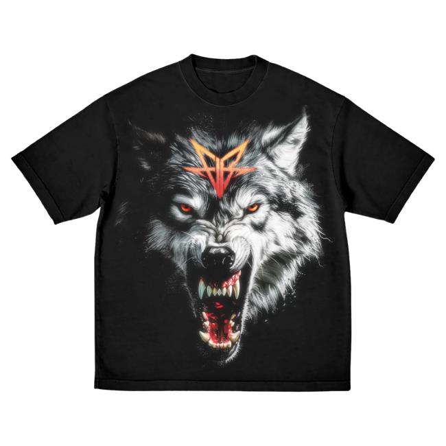 Official Falling In Reverse Merch Falling In Reverse Wolfie T Shirt