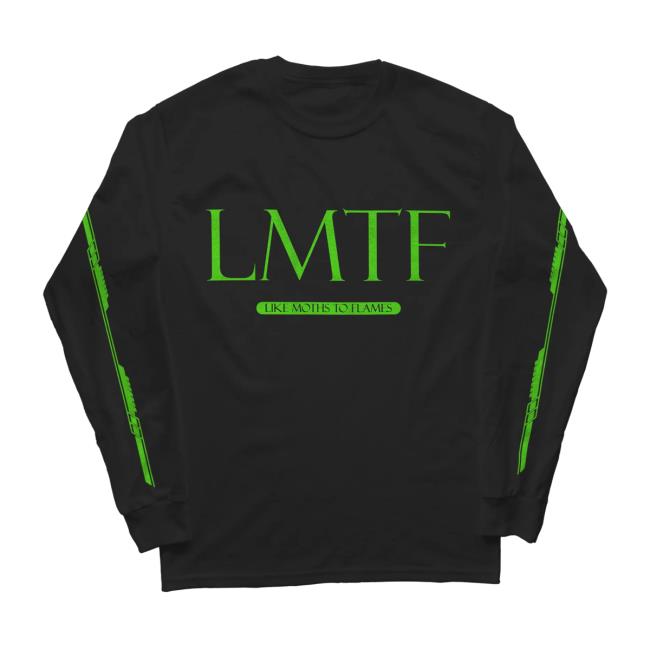 Official Down Right Merch Like Moths To Flames LMTF Long-Sleeve
